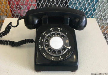 Rotary Telephone with operator