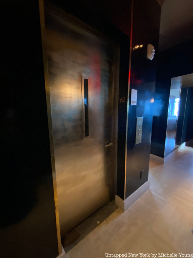 Private elevator at SAGA