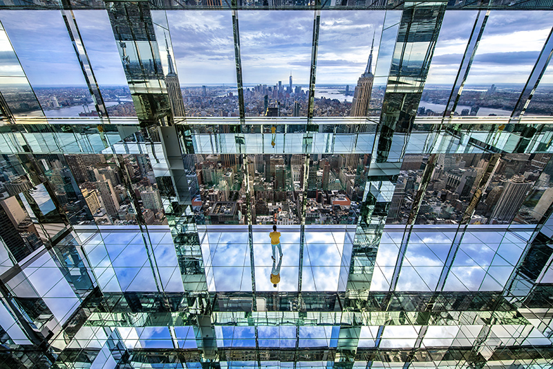 Summit One Vanderbilt Air with view of Empire State Building