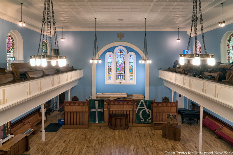 St. John's Lutheran interior sanctuary