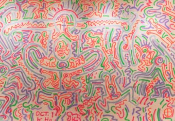 Fiorucci Walls by Keith Haring