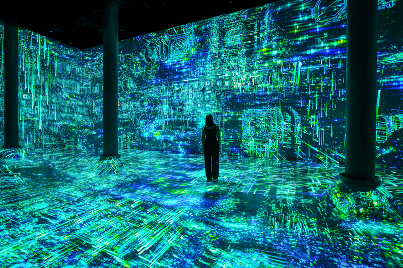 Beyond the Light exhibition at Artechouse