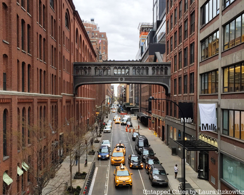 skybridge at Chelsea Market in the Meatpacking District