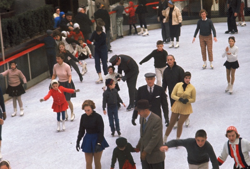 Ice skating in NYC