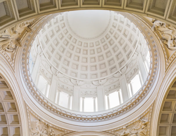 the dome inside the General Grant Memorial