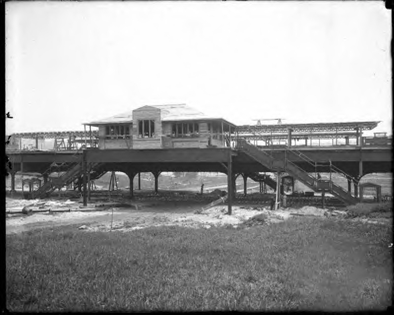 207th Street Station under construction in 1906