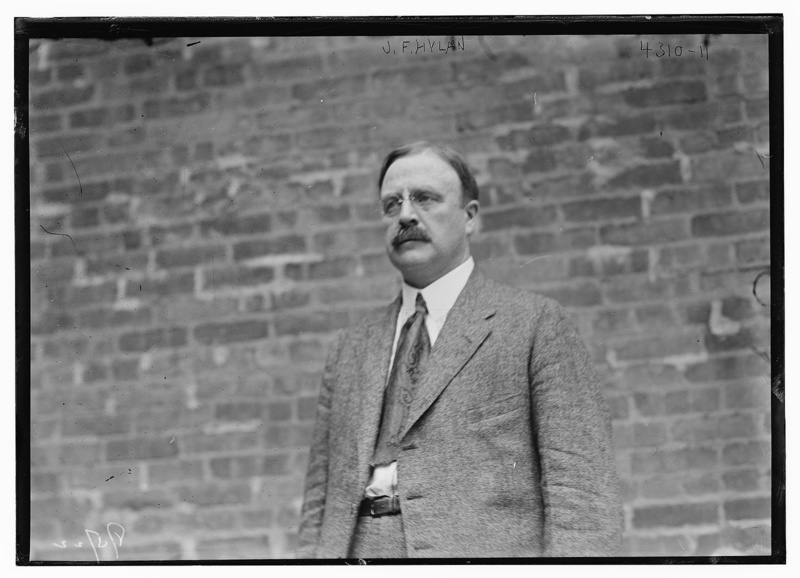 Image of former New York City Mayor John Francis Hylan in 1917. 