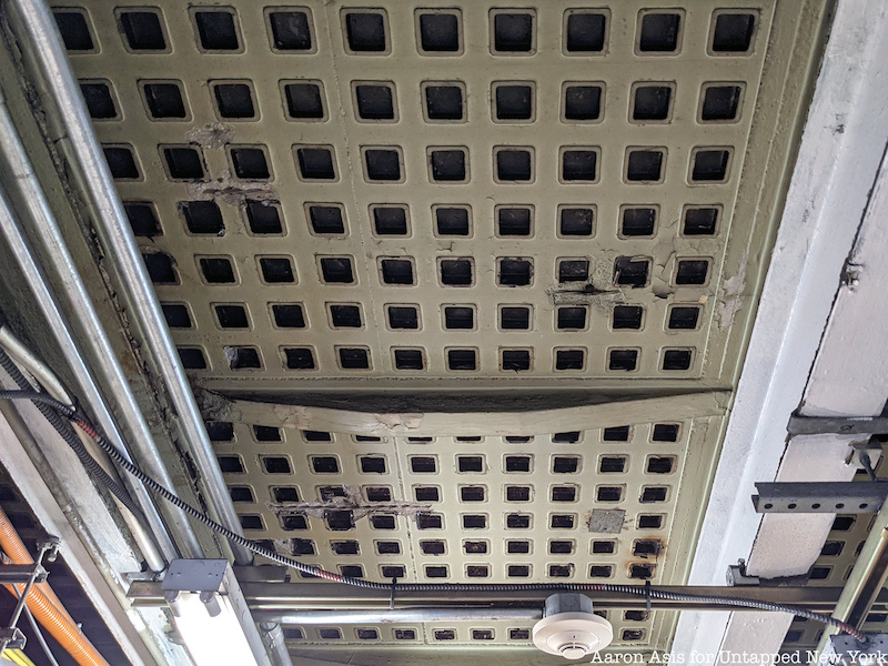 ceiling of Penn Station