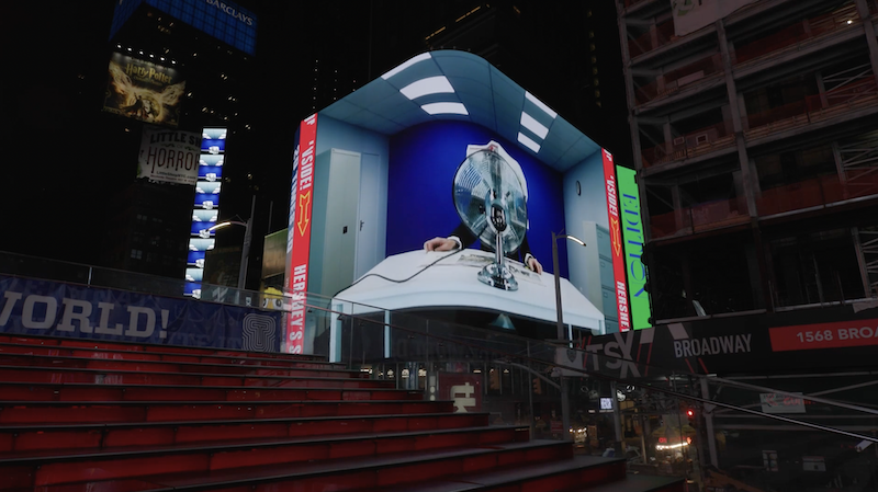 video still of Building Things in Times Square