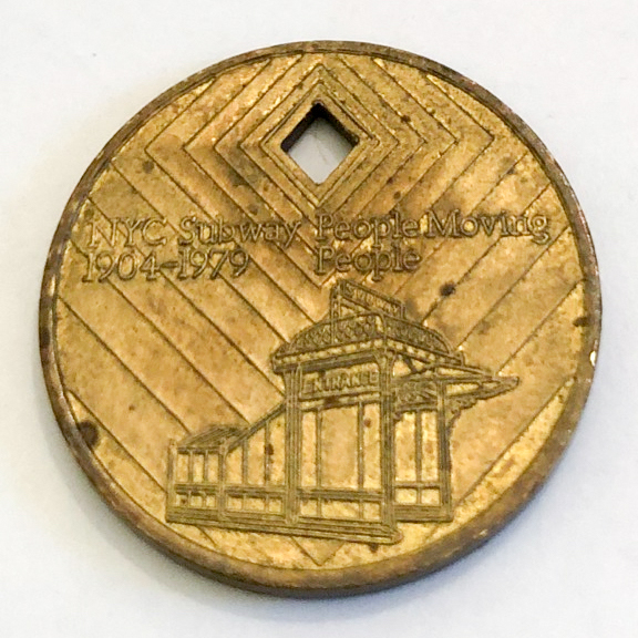 1979 subway token