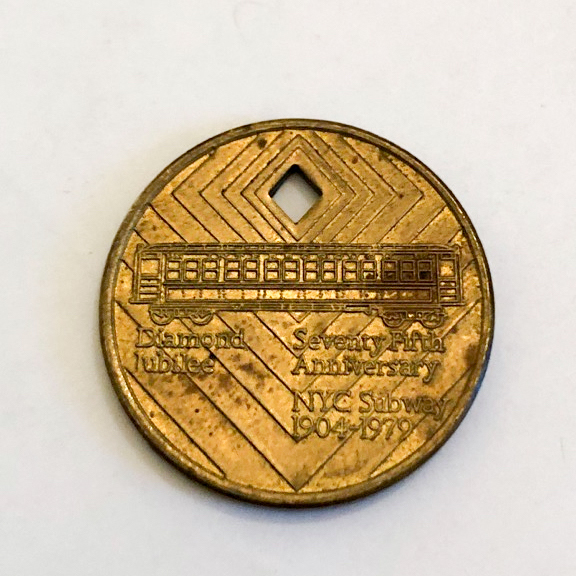 1979 subway token