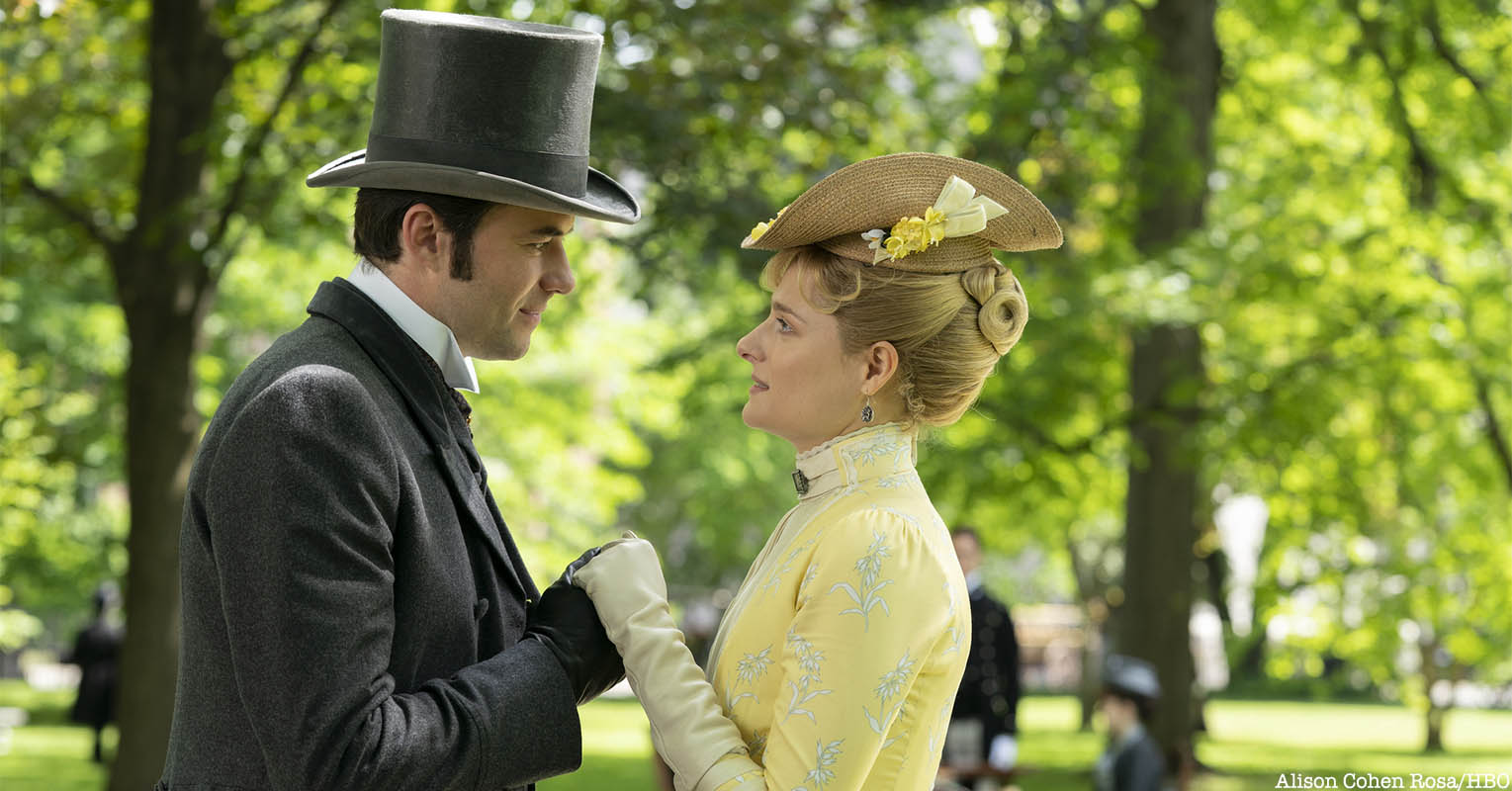 thomas cocquerel and louisa jacobson in the gilded age