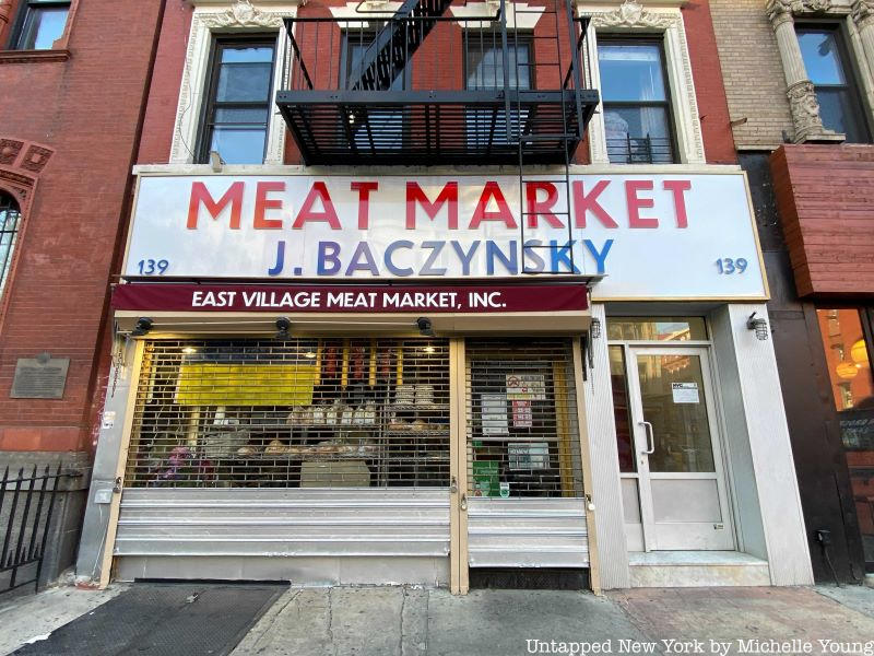 East Village Meat Market, one of several Ukrainian places in the East Village