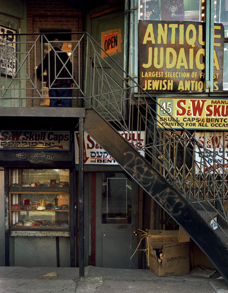 a Jewish shop in the Lower East Side