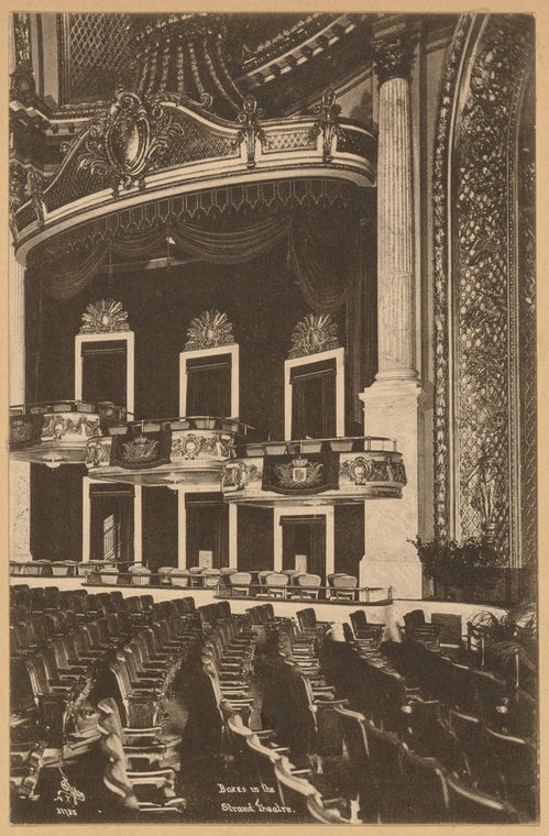 archival photo inside the palace theatre