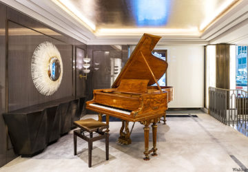 Cole Porter's piano at the Waldorf Astoria