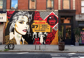 Blondie Mural in the East Village