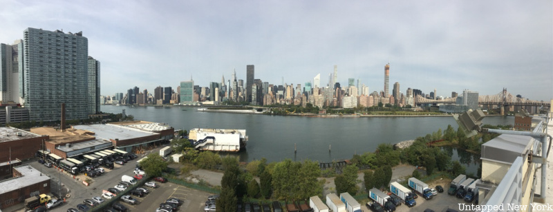 panorama of manhattan skyline from department of education building