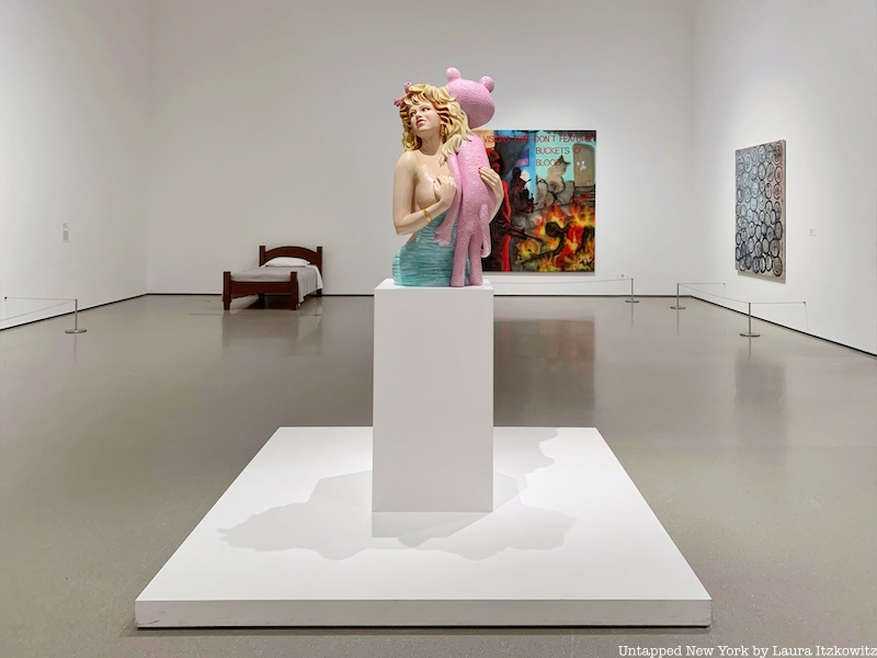 Pink Panther by Jeff Koons at MoMA