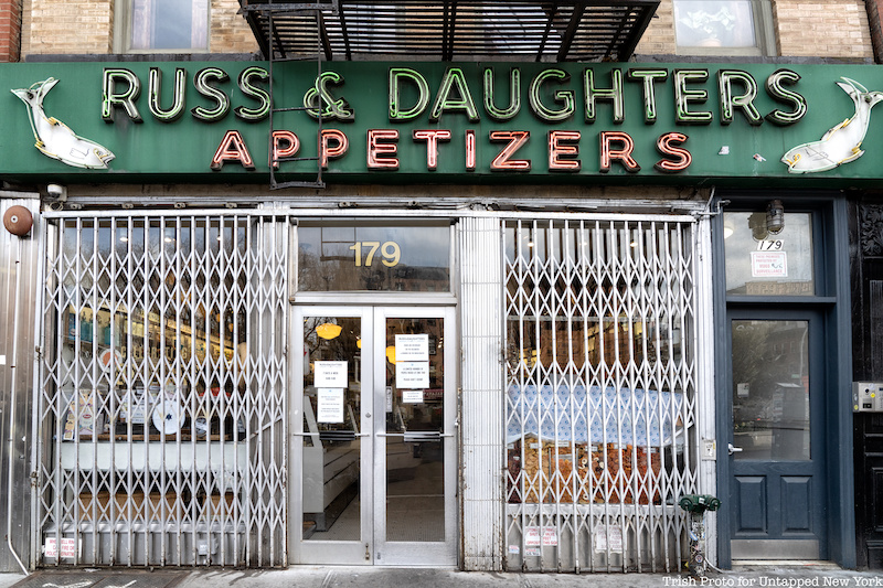 Russ and Daughters in the Lower East Side