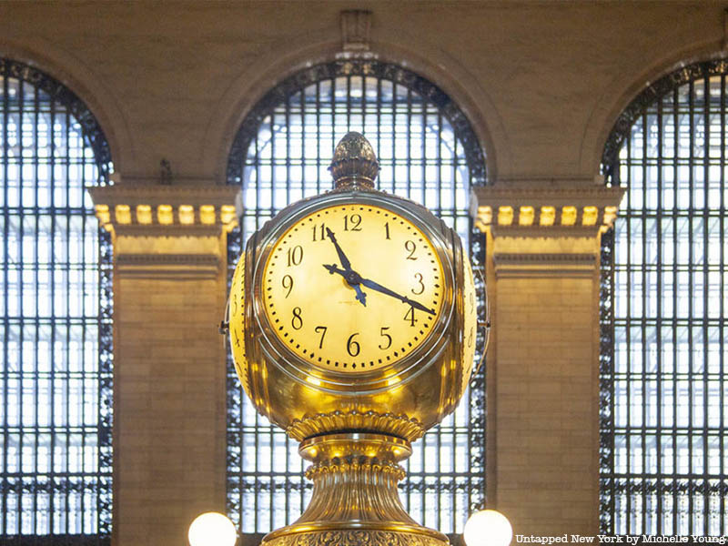 Grand Central Clock information booth