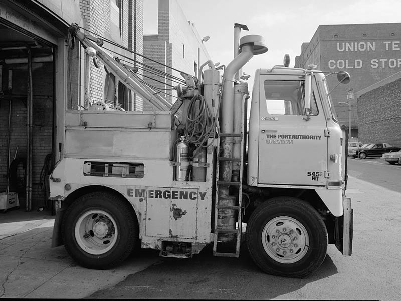 The New York Holland Tunnel emergency truck. 