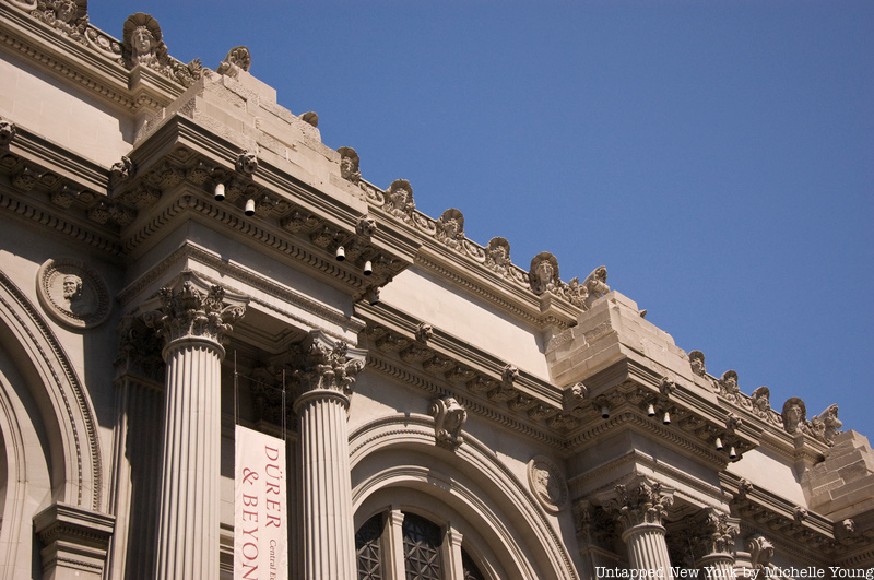 Unfinished stone piles on the facade are perhaps the most well known of the Metropolitan Museum secrets