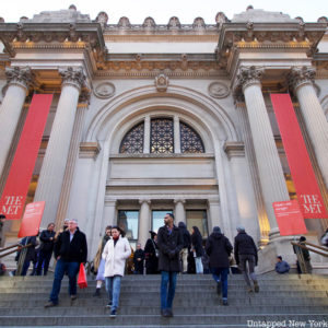 Main entrance to the Metropolitan Museum of Art