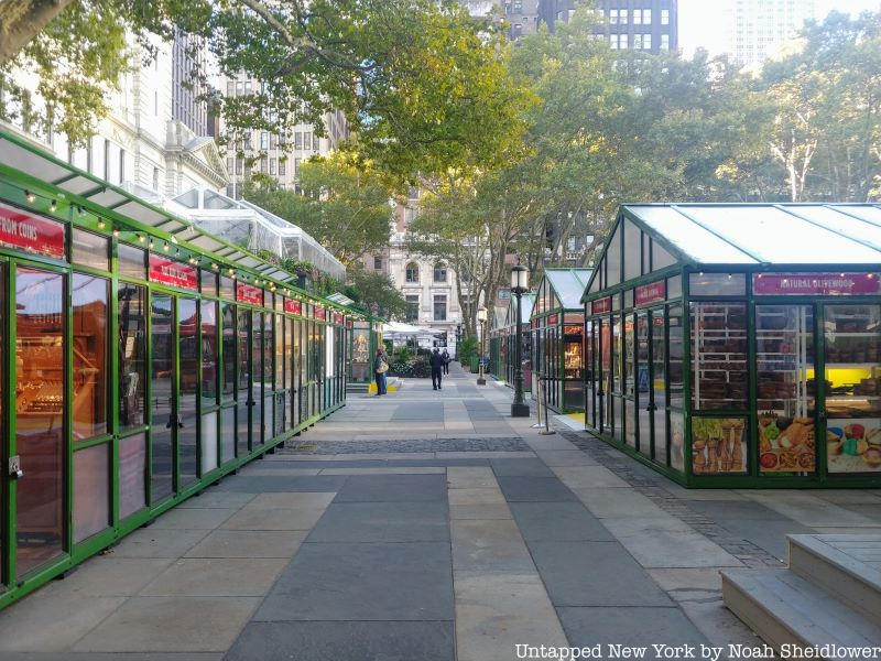 Bryant Park Winter Village, one of the biggest NYC holiday markets