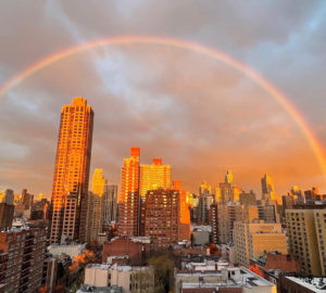 Rainbow over the Upper East Side