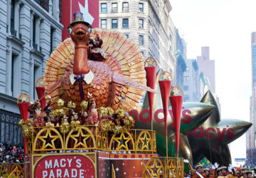 Tom Turkey at the Macy's Thanksgiving Day Parade