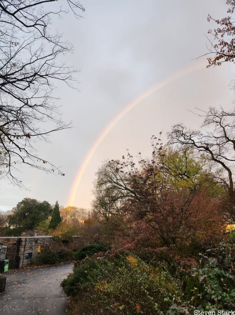 Rainbow over Riverside Park