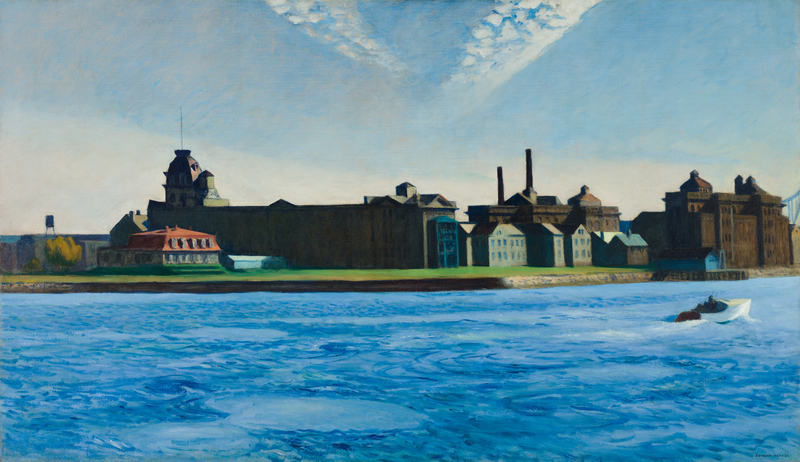 Roosevelt Island Edward Hopper painting