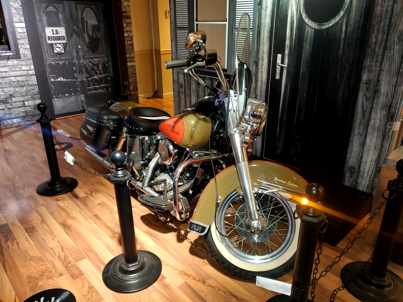 Billy Joel's motorcycle Long Island Music and Entertainment Hall of Fame