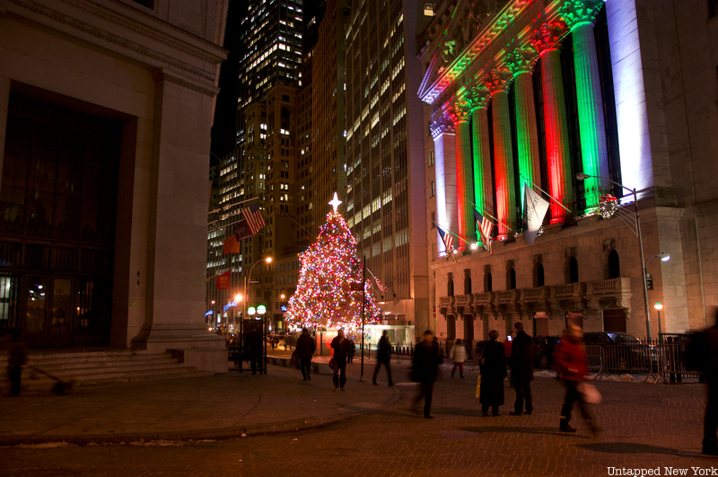 Wall Street Christmas Tree