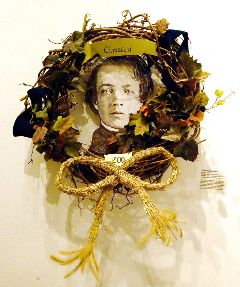 Wreath Interpretation public art exhibit