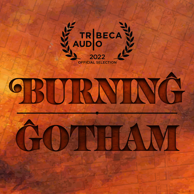 Burning Gotham podcast logo