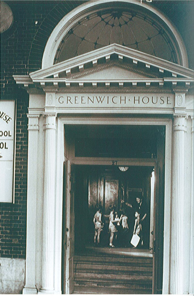 Greenwich House Entrance