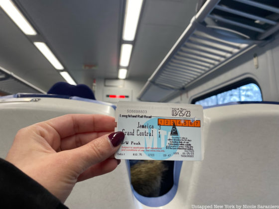 round trip train ticket to grand central