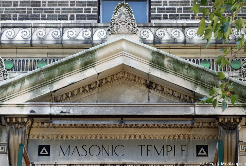 Brooklyn Masonic Temple architectural detail