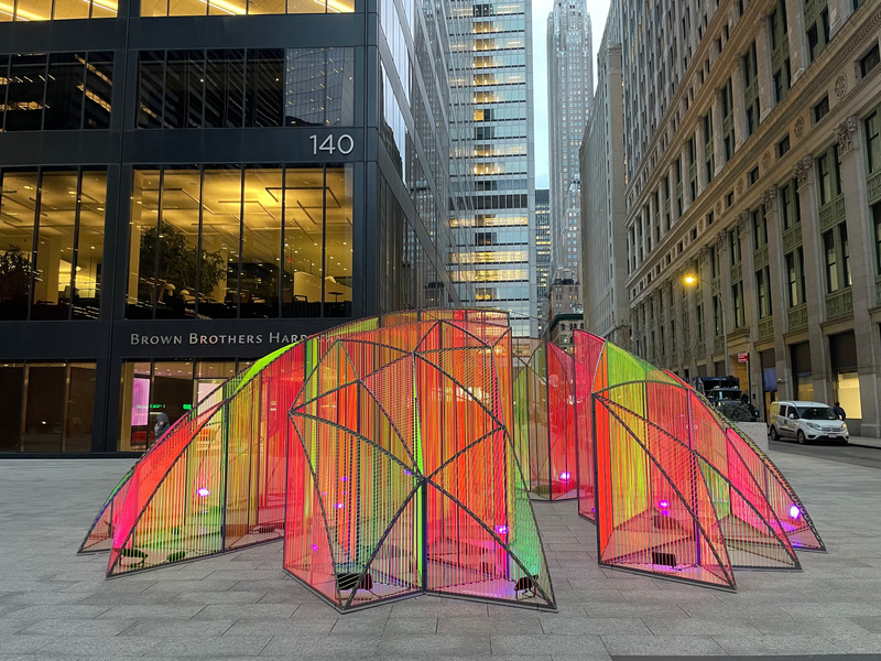 Geo, public art sculpture in the Financial District