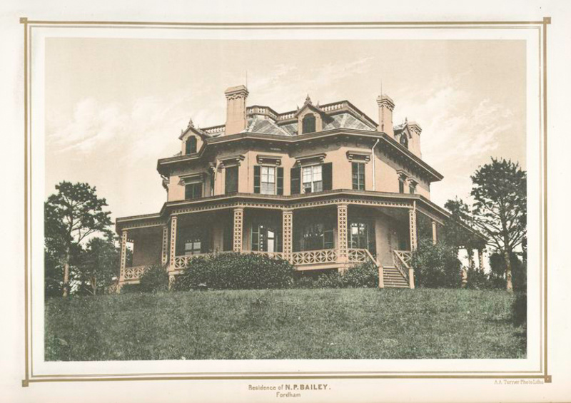 The lost Bronx mansion  of N.P. Bailey