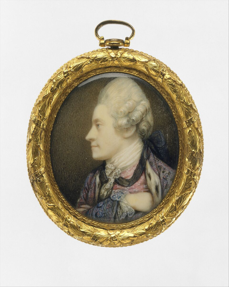 A miniature portrait at the Metropolitan Museum of Art
