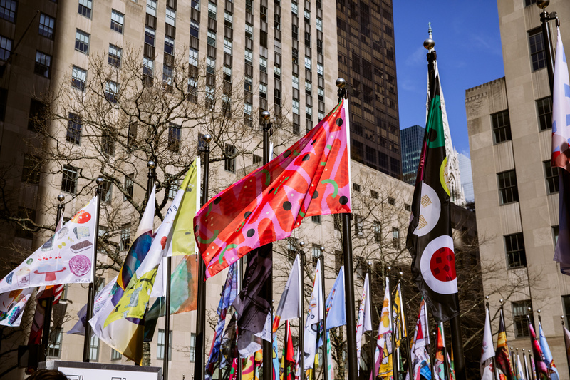 Rockefeller Center Flag Project