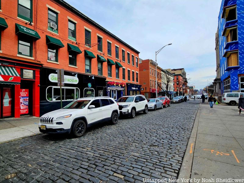 A street in Hoboken