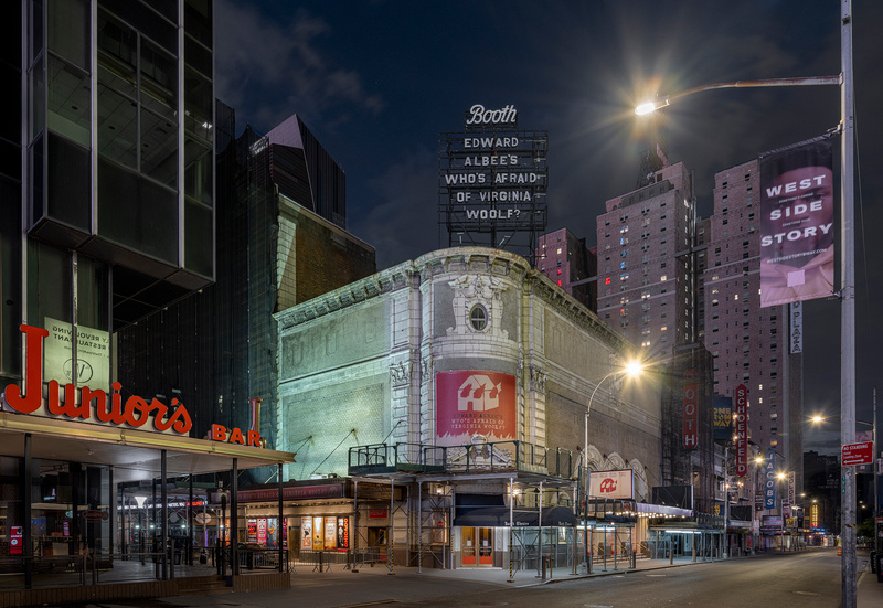 Broadway Theater at night