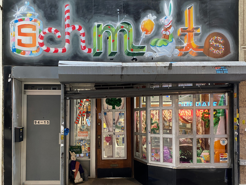Schmidt's Candy storefront in Queens