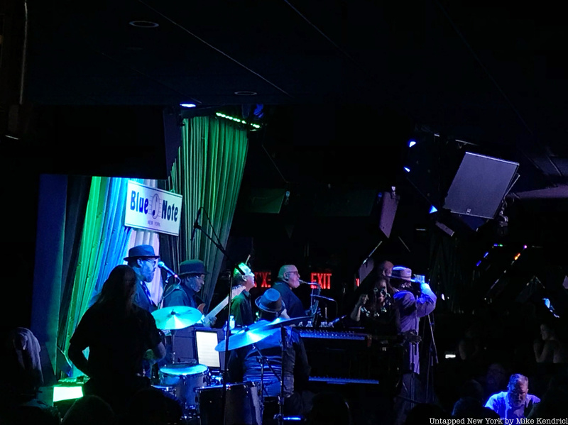 Blue Note Jazz Club, one of the many jazz clubs in NYC