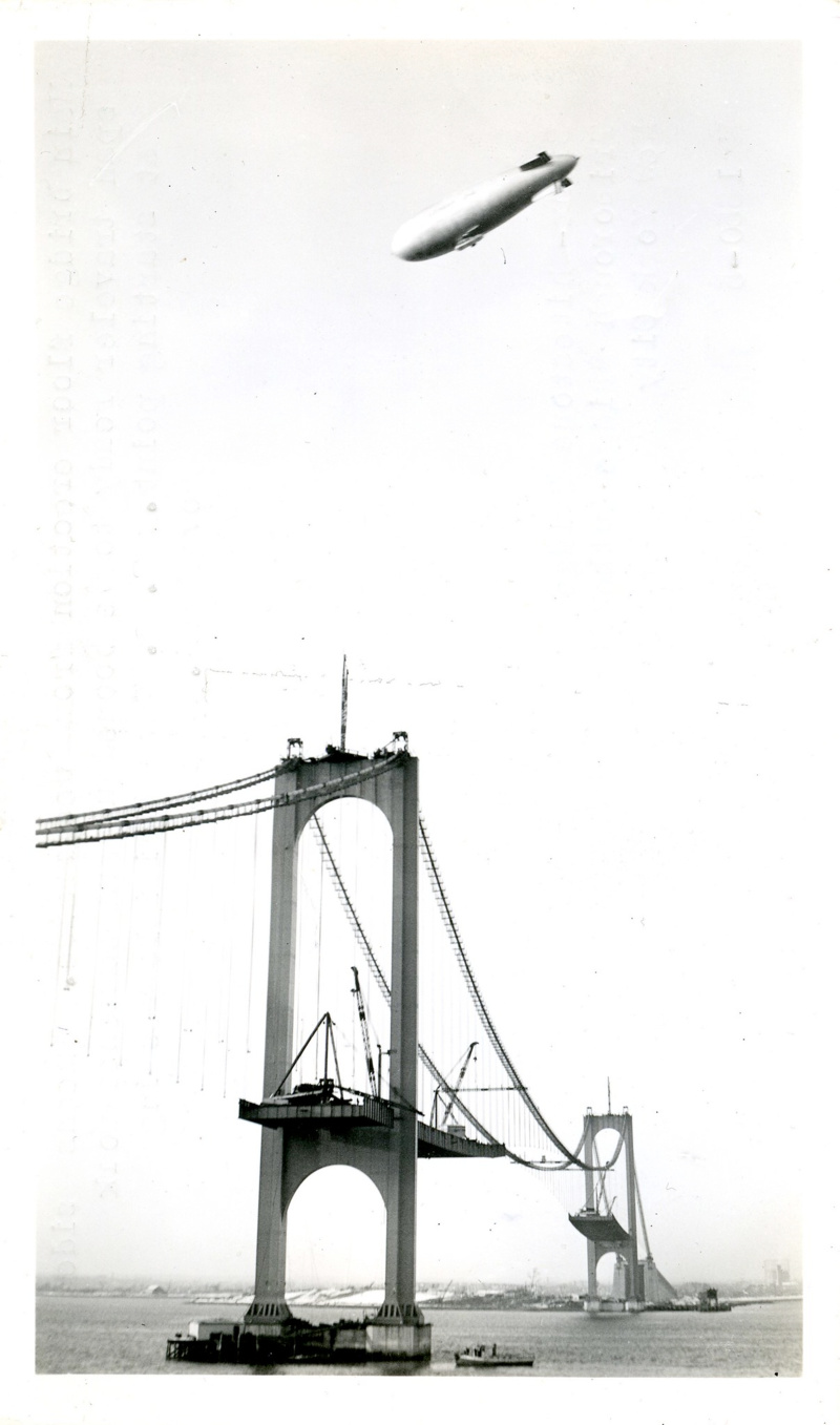 Bronx-Whitestone Bridge 1939, Courtesy of MTA Bridges and Tunnels Special Archives