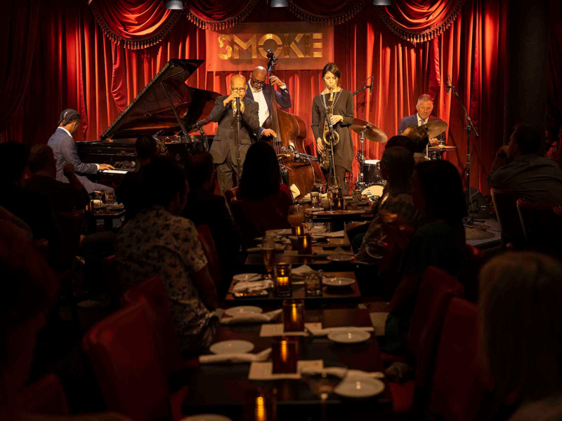 Smoke Jazz club, one of the many jazz clubs in NYC